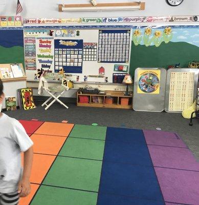 Kindergarten classroom