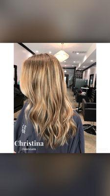 Balayage done by Christina