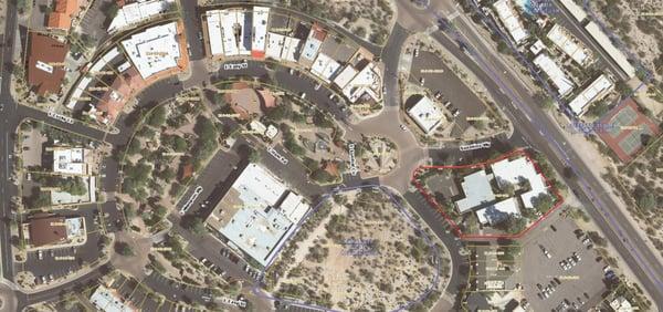 Area Map of Sundial Courtyard of Carefree, AZ 85377