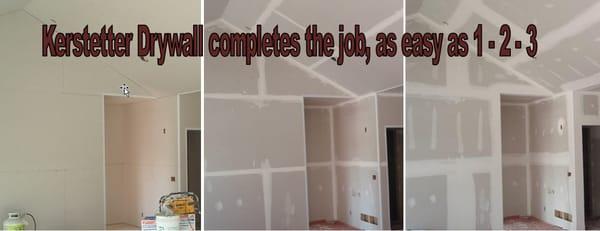 Kerstetter Drywall - 1, 2, 3 step proof