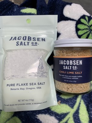 So excited to finish my dishes with this flaky sea salt!