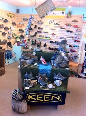 Always carrying a great selection of hikers, casual, running & professional shoes!