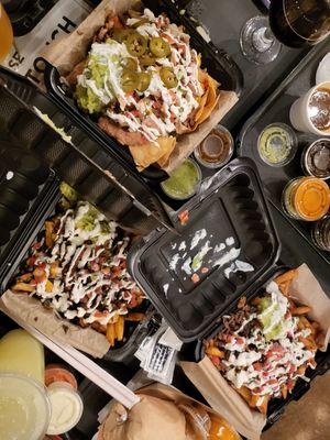 Nachos and fries