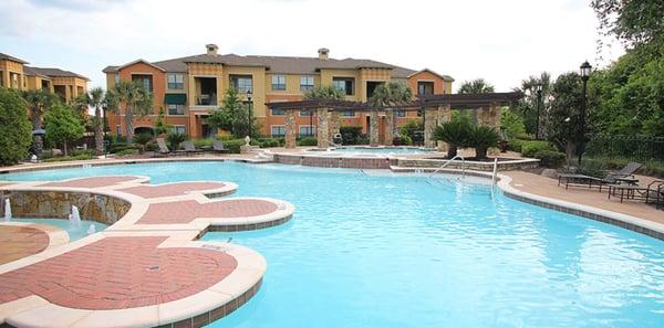 Relax poolside at our beautiful resort style pool!