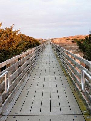 Boardwalk at Cape Hatteras National Seashore