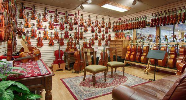 Student to professional string instruments; Violin, Viola, Cello & Bass available!