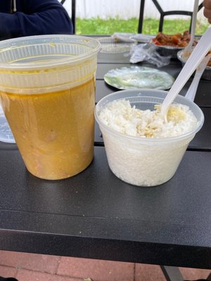 Sancocho and White Rice