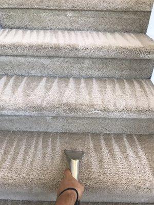 Stair cleaning