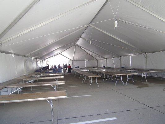 40' x 85' Tent