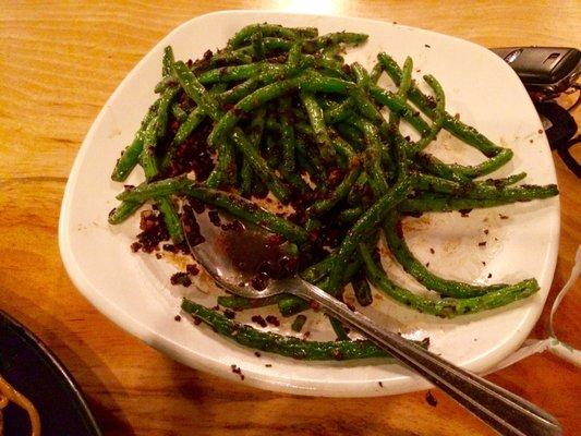 Chef special green beans.  I love these!  I mix them with many of their dishes.