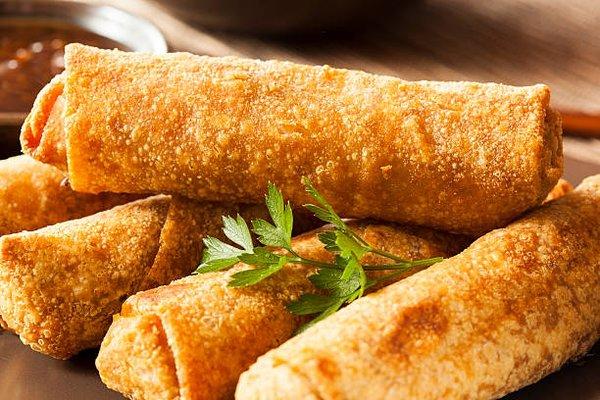 Delicious Cornbeef eggrolls