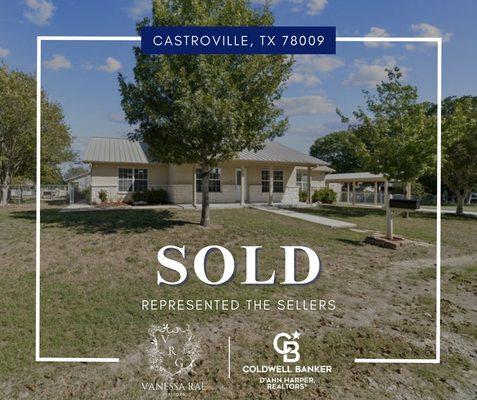 SOLD in Castroville, TX!
If you're considering selling your home, let's chat! Reach out for a free consultation today.