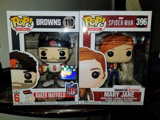 Funko Pop pickups today. Go Browns!