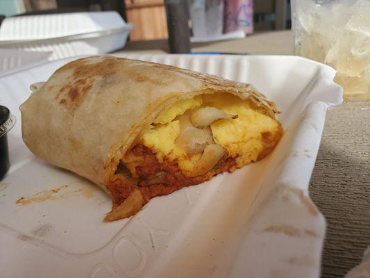 soyrizo breakfast burrito