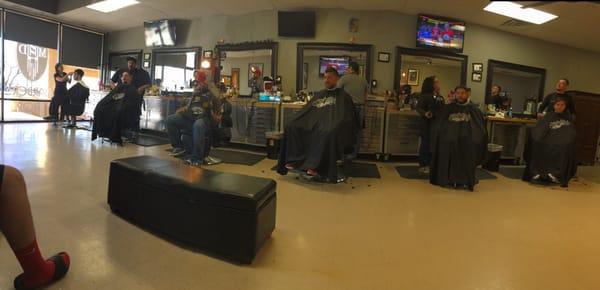 The barbershop squad