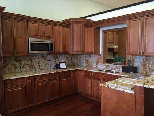 Cabinets and Granite