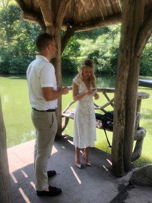 Central Park Elopement