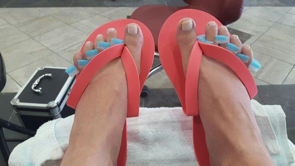 Happy with my pedi