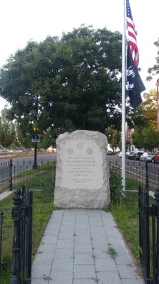 The memorial for Private Stanley N. Kaplan