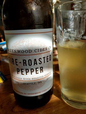 Excellent Fire-Roasted Pepper Cider!