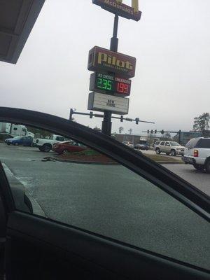 Cheapest gas on 17!