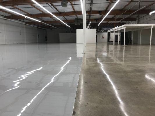 Epoxy and Polished Concrete