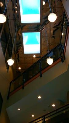 The lobby of Washington Square where we have our office.