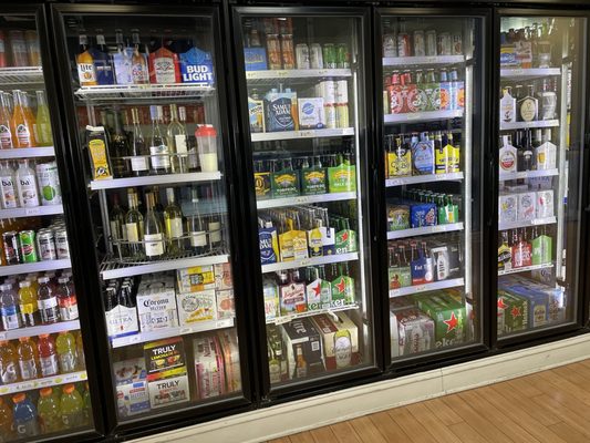 Beer in the cooler