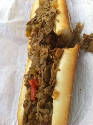 Massive cheesesteak @ Steaks 'Up!