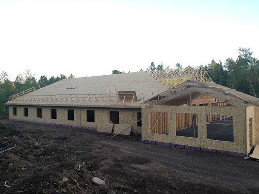 Beehive Assisted Living during Construction