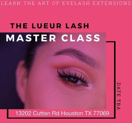 Get certified in lash extensions! Contact us for more information