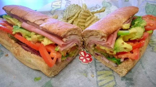 Black Forest Ham, Turkey, Avocado with Truffle Fries Lay's