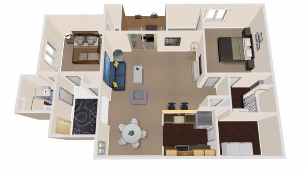 Marigold 1210 square feet