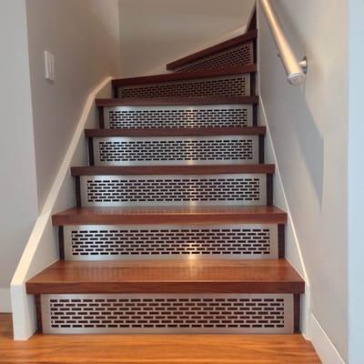 CUSTOM DECORATIVE STAIR RISERS