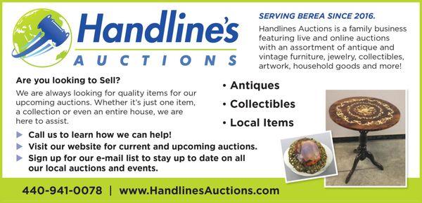 Handline's Auctions Services and more