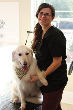 Allyson Page, Groomer at North Hills Animal Hospital & Resort. Learn more about her here: http://www.northhillsanimal.com/groomer.html