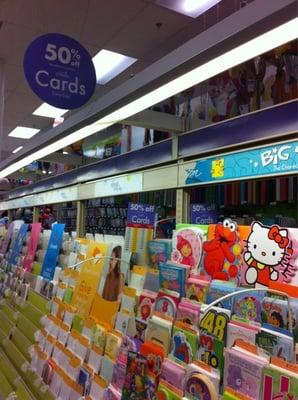 50% off cards