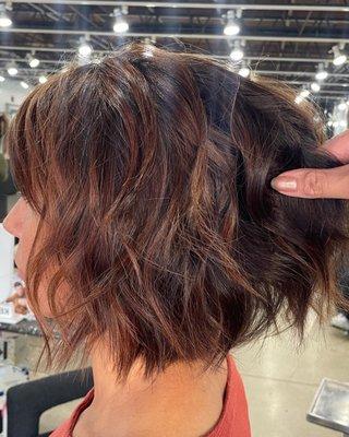 Partial Copper Balayage