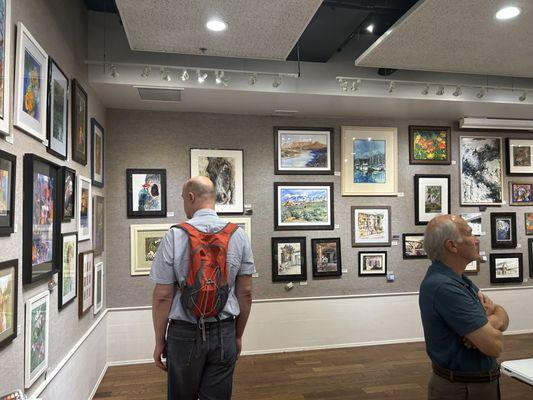 First floor art gallery