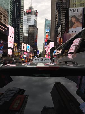 Times Square New York City.  "The Crossroads of the World".