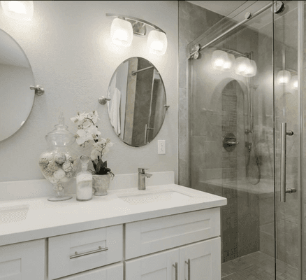 Beautiful bathroom remodel