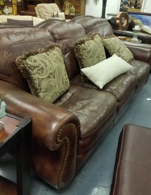 Real Leather Sofa