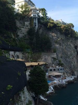 Santa Caterina in Amalfi where we stayed.  Amazing