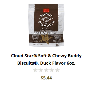 Cloud Star Soft & Chewy Buddy Biscuits - Duck Flavor (6oz)  Get Yours for $5.44 by Visiting http://www.zoomdogsupplements.com/