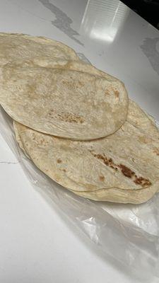 Tortillas de harina