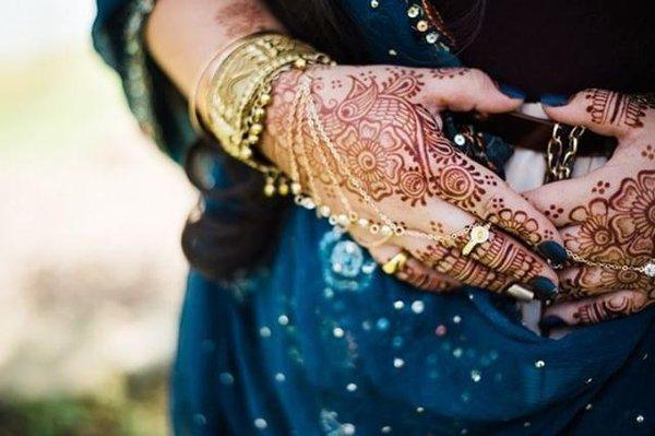 Bridal henna