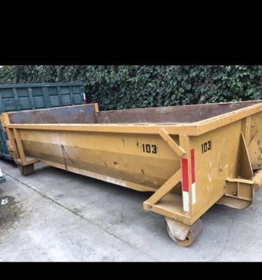 10cy used for dirt, concrete or house hold items