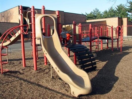 "Red" playground by Franklin School