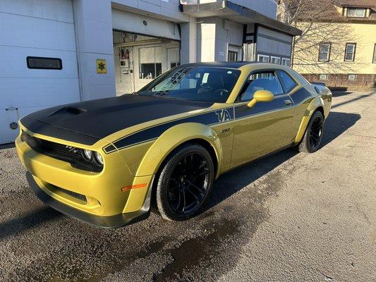 Full paint correction with clay bar treatment and interior cleaning