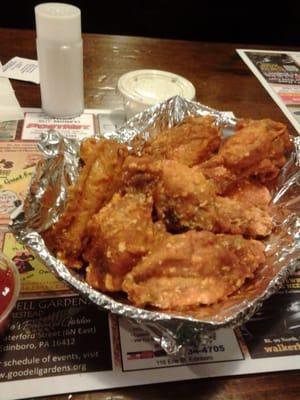 Buffalo parm wings